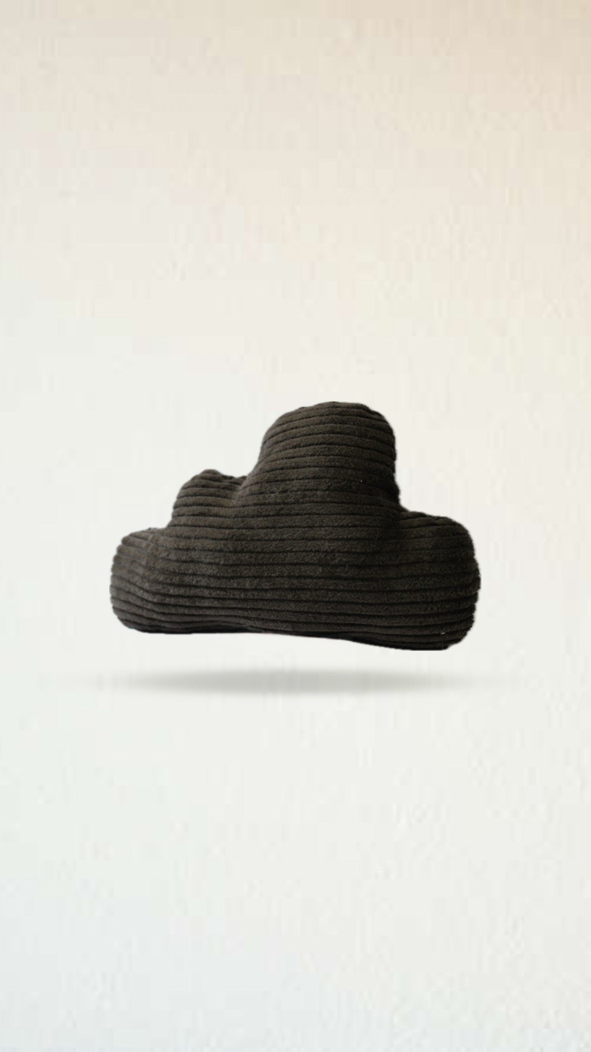 Jouet Nuage Marron┃Tissu velours cotelé