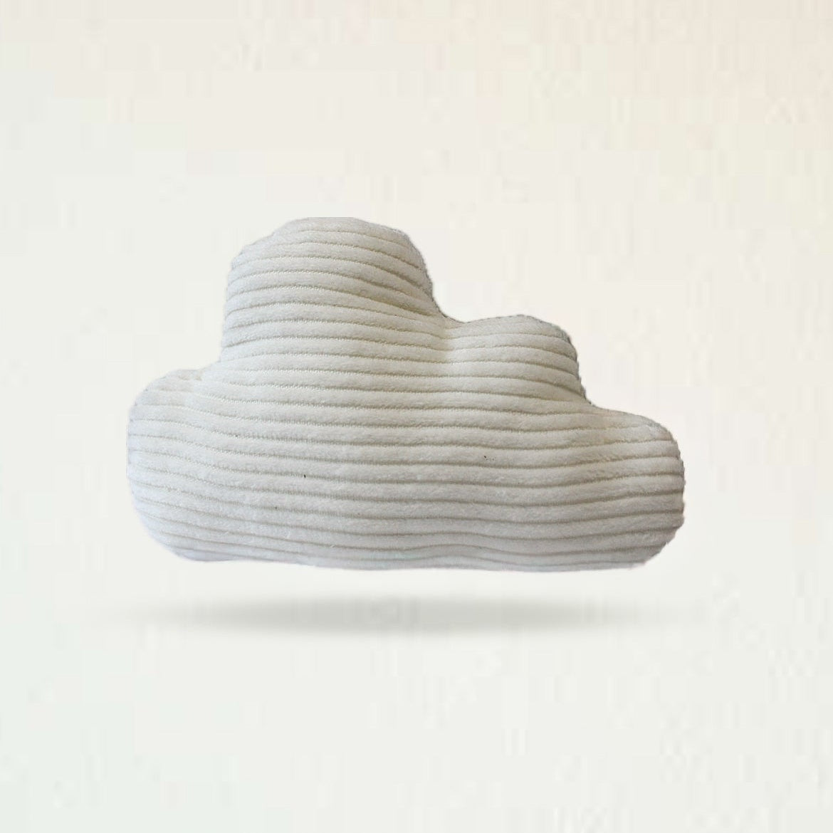 Jouet Nuage Blanc┃Tissu velours cotelé