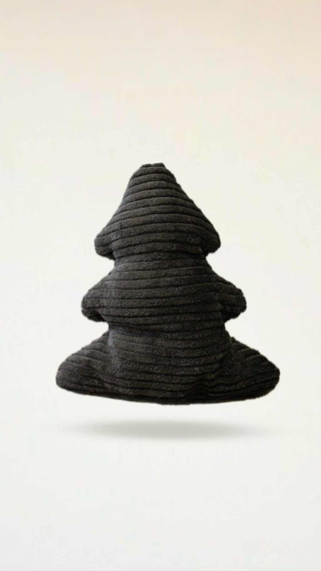 Jouet Sapin Marron┃Tissu velours cotelé