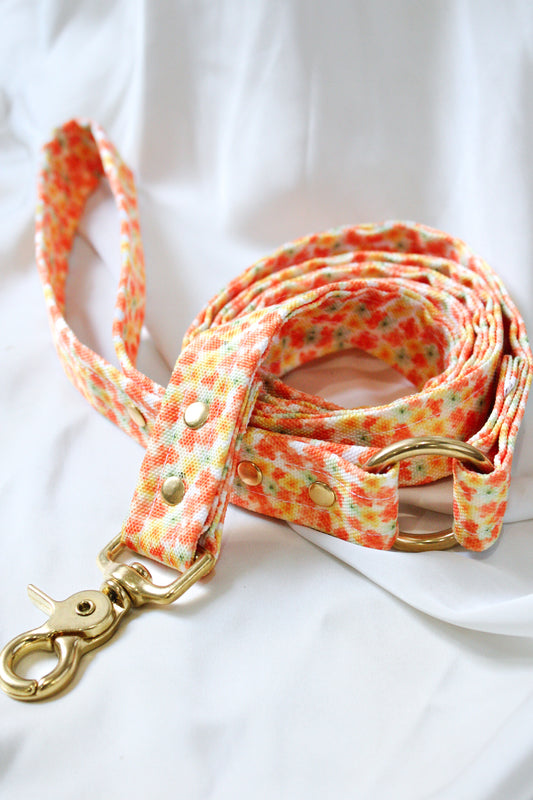 Laisse Fleurit- Tissu imperméable