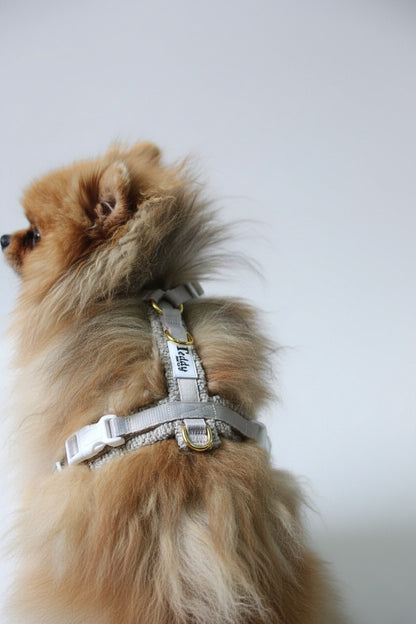 Harnais en Y Nude┃Tissu Bouclette