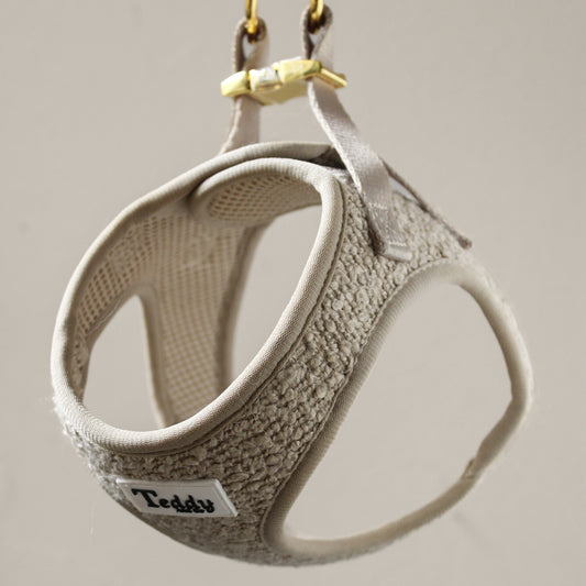 Harnais Easy Fit Nude┃Tissu Bouclette