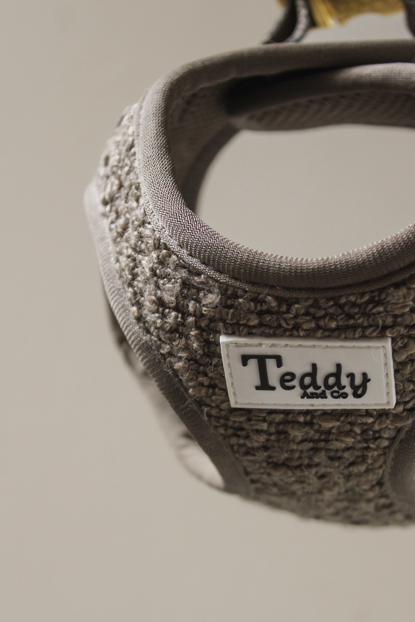 Harnais Easy Fit Coffee┃Tissu Bouclette