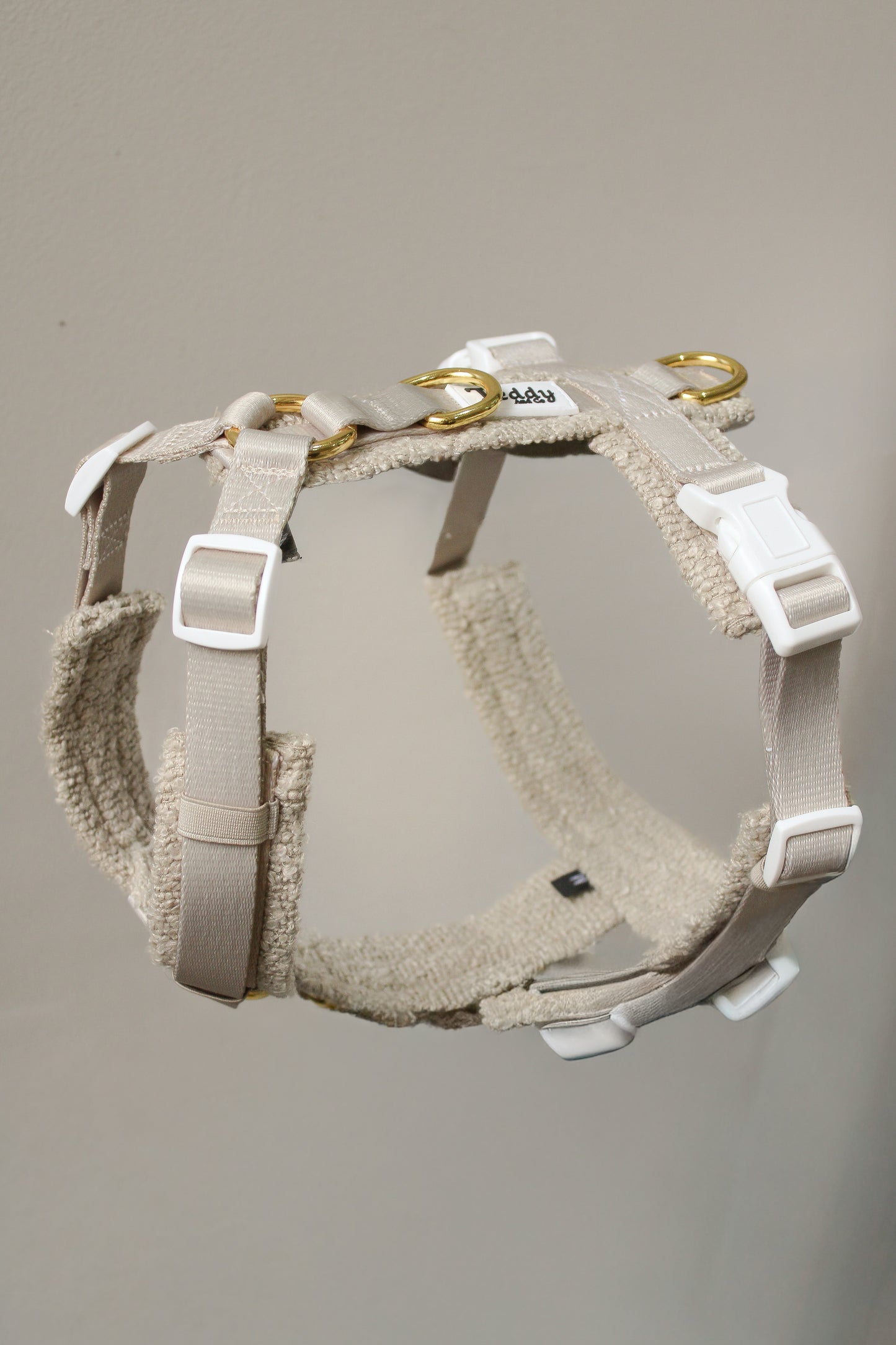 Harnais en Y Nude┃Tissu Bouclette