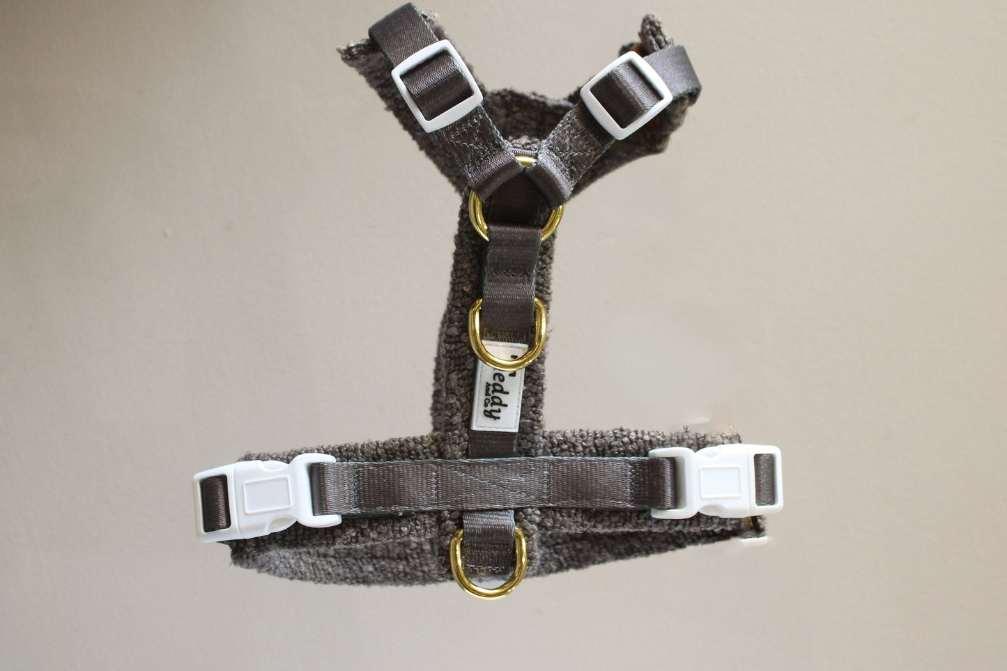 Harnais en Y Coffee┃Tissu Bouclette