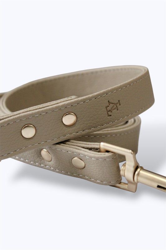 Laisse Lattee ┃Tissu Cuir Vegan