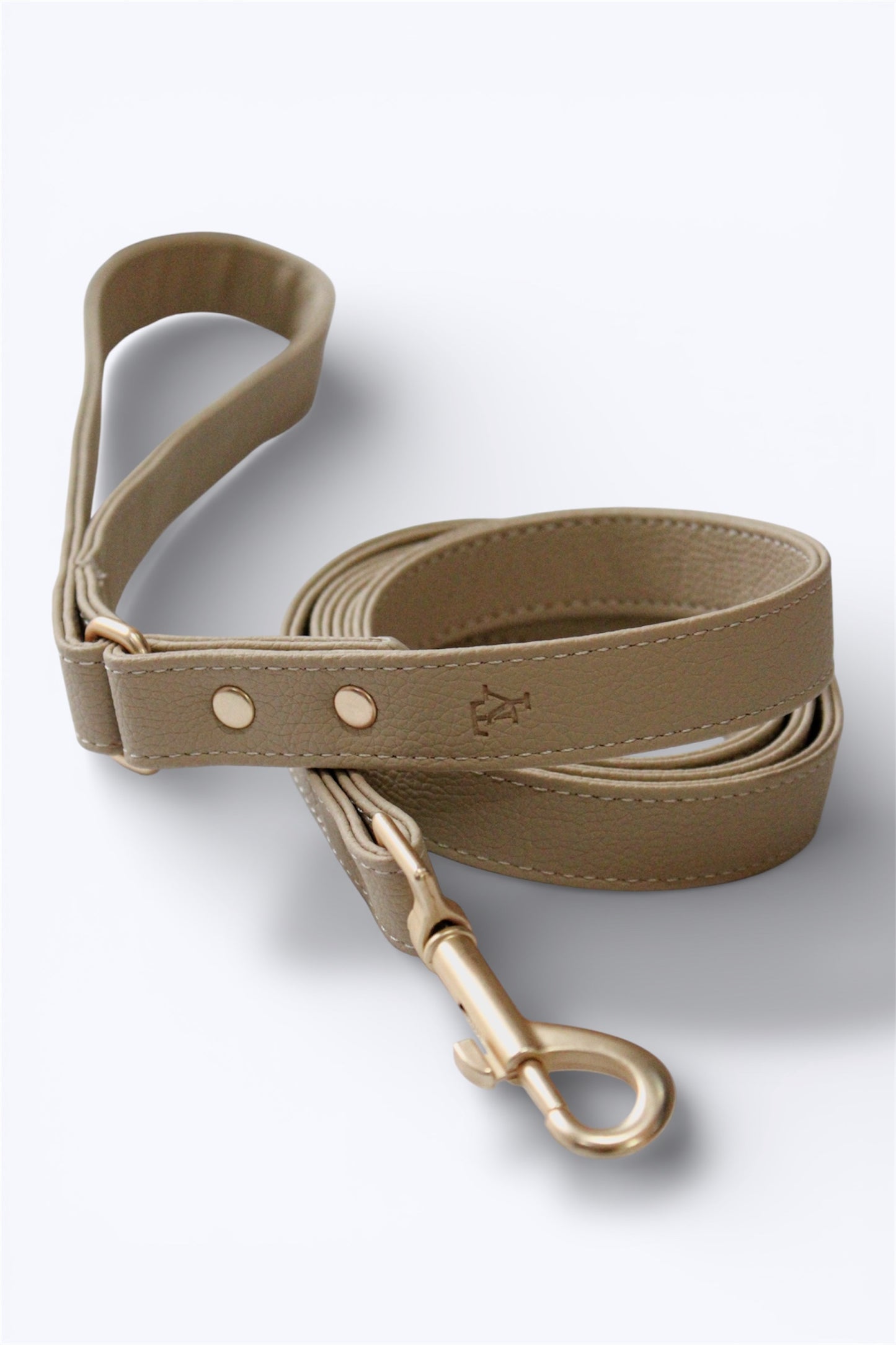 Laisse Lattee ┃Tissu Cuir Vegan