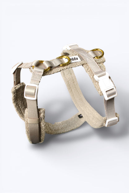 Harnais en Y Nude┃Tissu Bouclette