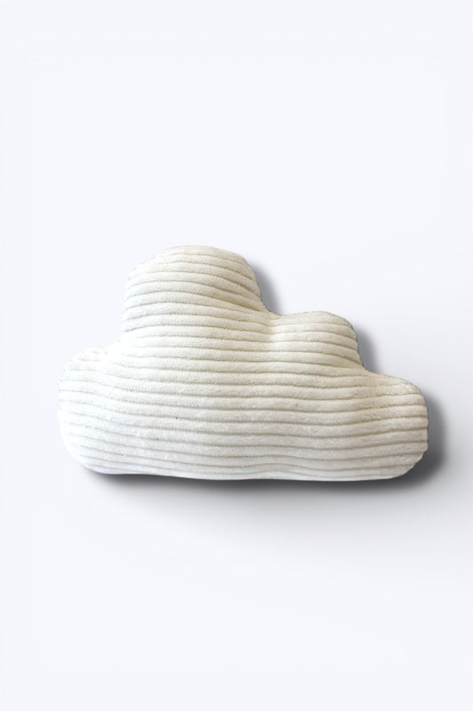Jouet Nuage Blanc┃Tissu velours cotelé